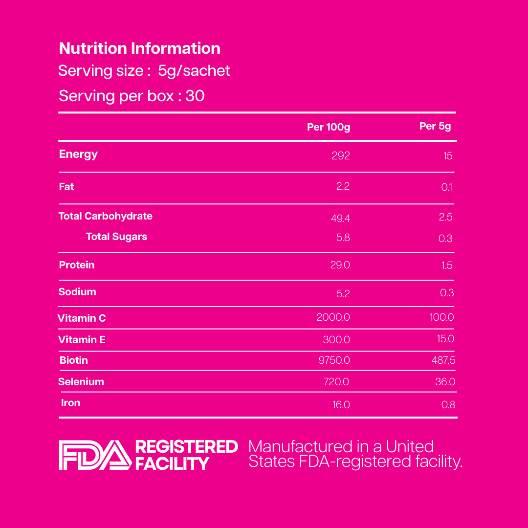 Ventamin Collagen Party: Doctor-Formulated Drink Mix for Firmer, Tighter, Younger Skin