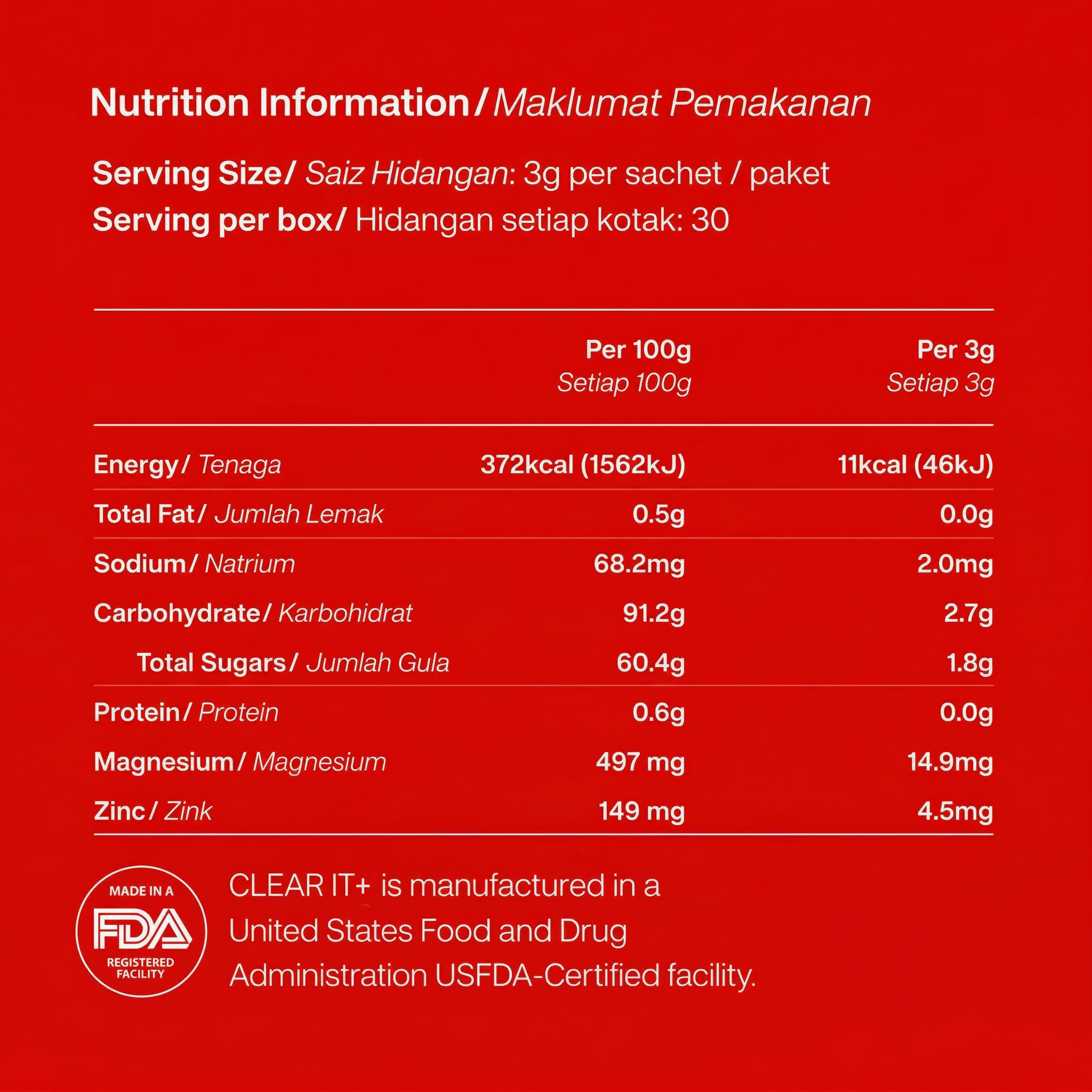 Ventamin Clear It+: Doctor-Formulated Drink Mix for Acne & Breakout Control