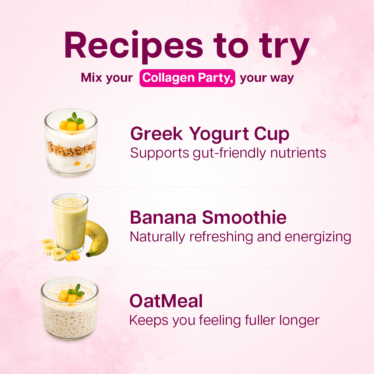 Ventamin Collagen Party: Doctor-Formulated Drink Mix for Firmer, Tighter, Younger Skin