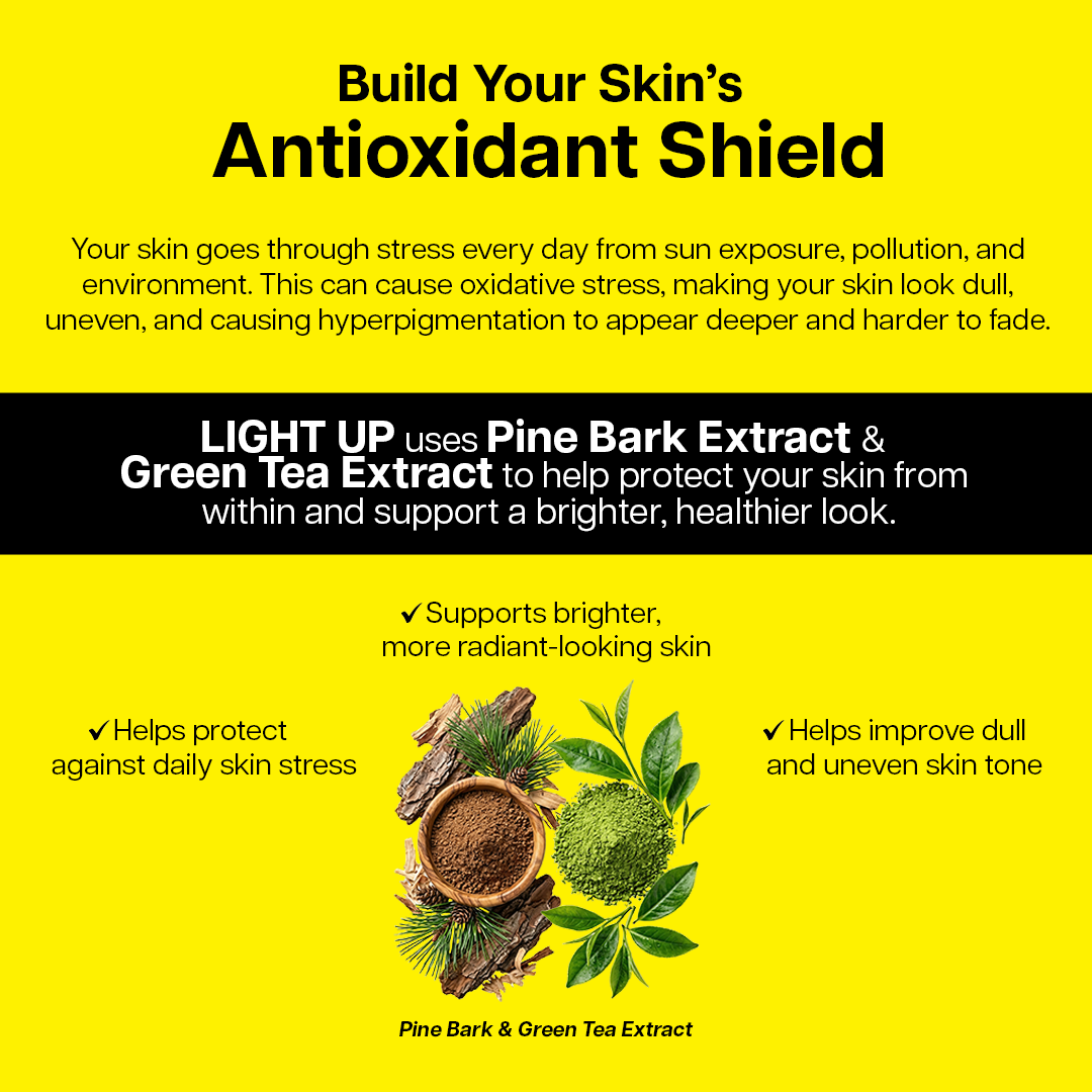 Ventamin Light Up: Doctor-Formulated Brightening Formula for Melasma, Acne scars & Hyperpigmentation